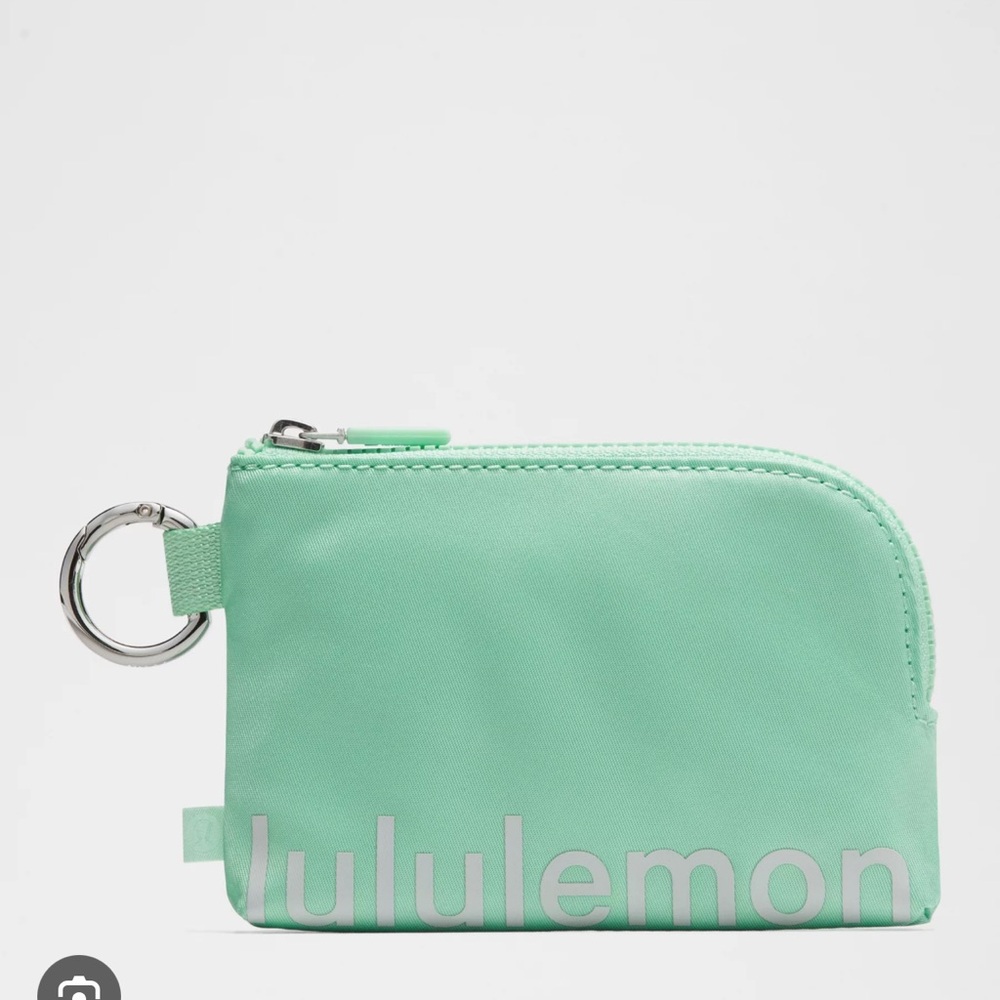 Lululemon Athletica Light Green Key Holder